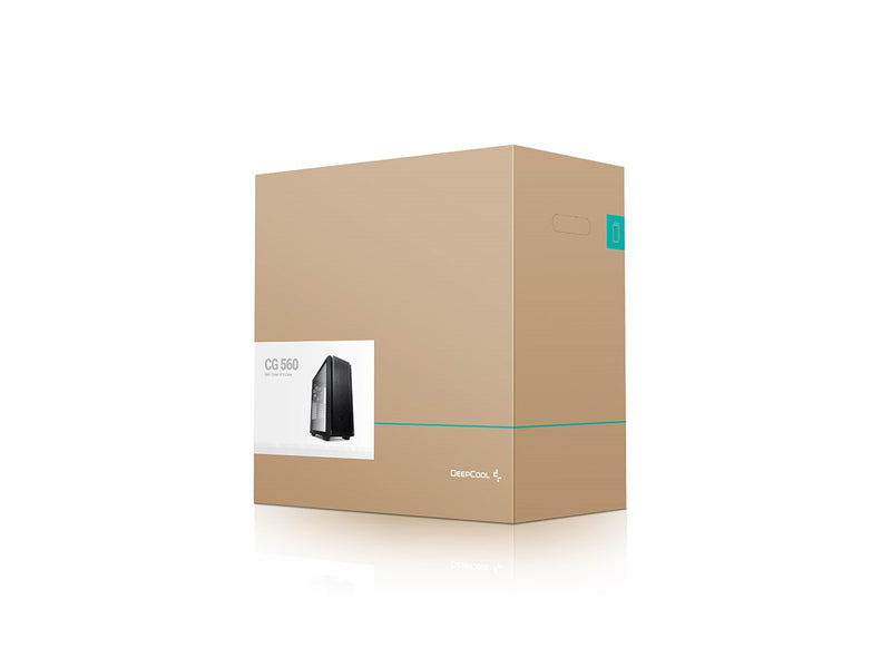DeepCool CG560 - Gehäuse - Miditower - Schwarz