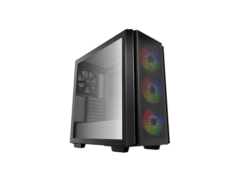 DeepCool CG560 - Gehäuse - Miditower - Schwarz