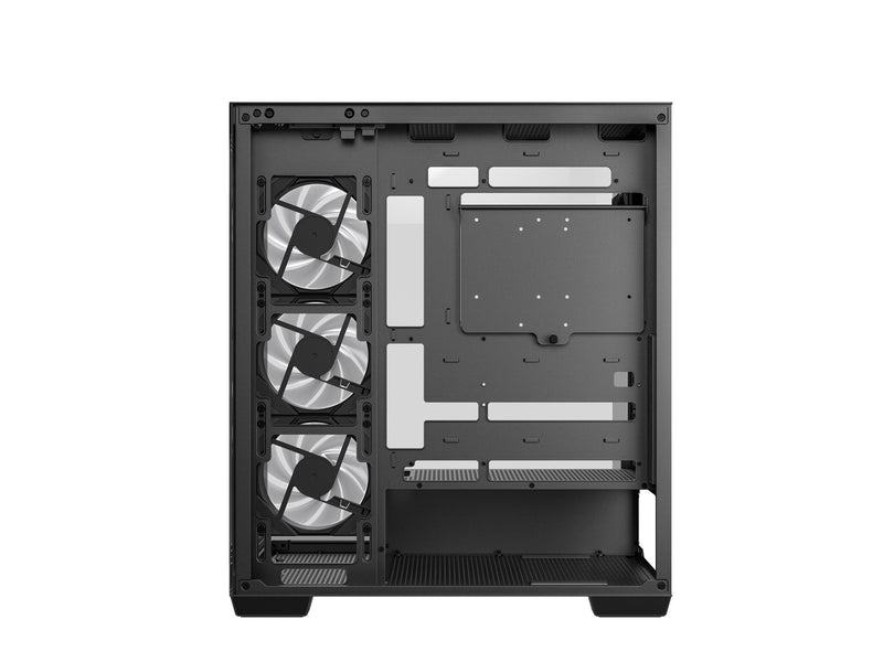 DeepCool CG580 4F - Gehäuse - Miditower - Schwarz
