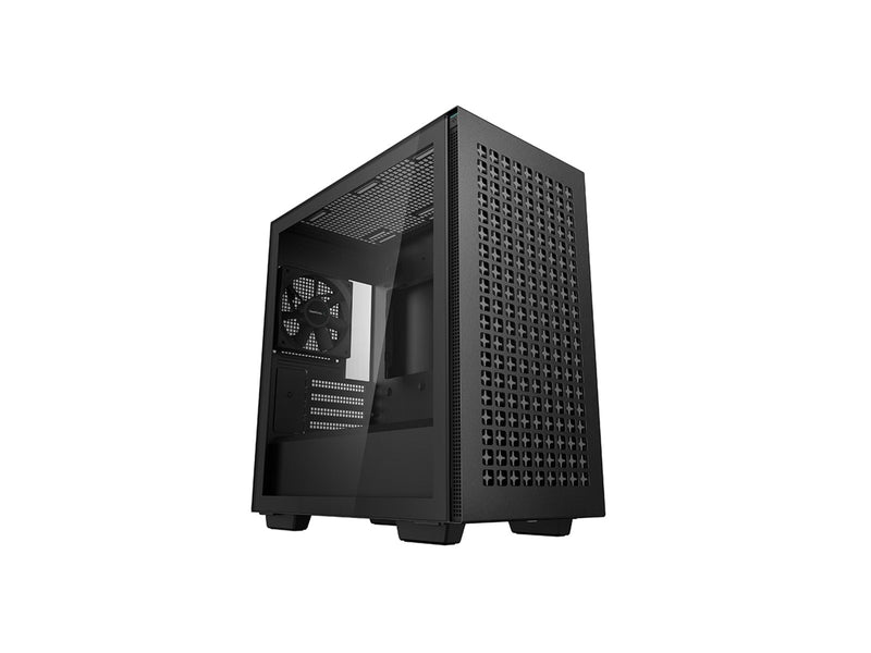 DeepCool CH370 - Gehäuse - Miditower - Schwarz
