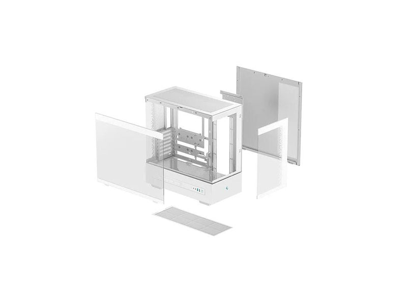 DeepCool CH690 DIGITAL - Gehäuse - Tower - Weiß