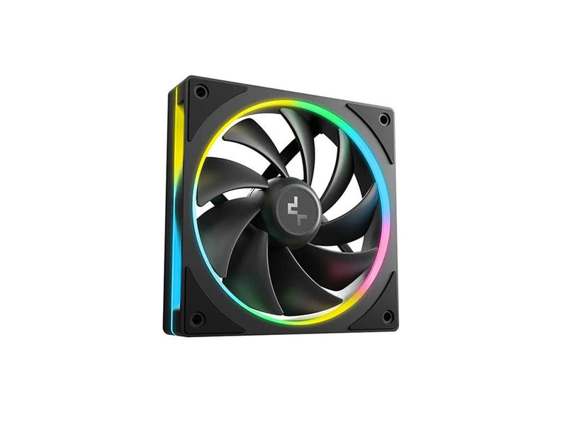 DeepCool FL12 SE 3-1 - Gehäuselüfter - 120mm - Schwarz mit RGB LED - 29 dBA