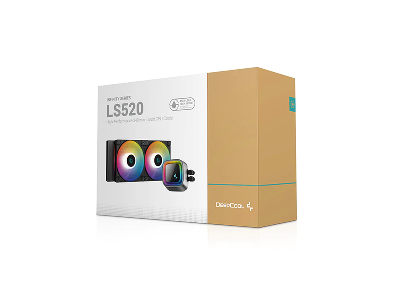 DeepCool LS520 - Black - CPU-Wasserkühlung - Max 33 dBA