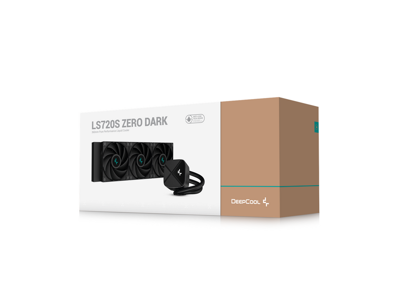 DeepCool LS720S ZERO DARK - CPU-Wasserkühlung - Max 33 dBA
