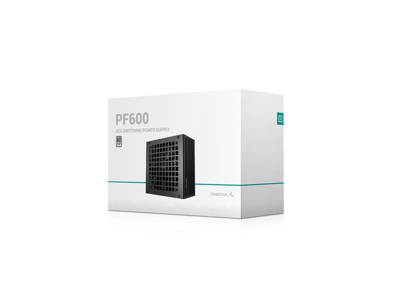DeepCool PF600 Netzteile - 600 Watt - 120 mm - ATX 2.4 - 80 Plus Ja