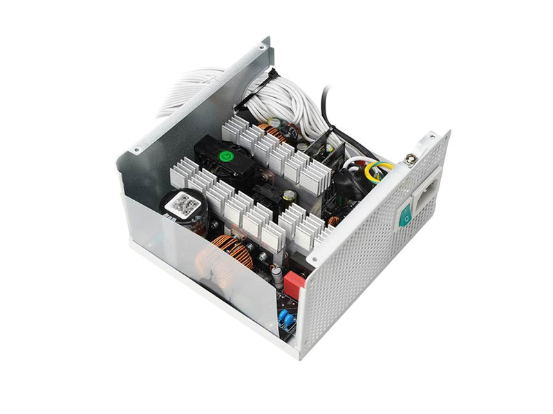 DeepCool PL650-D White Netzteile - 650 Watt - 120 mm - ATX 3.1 - 80 Plus Bronze zertifiziert