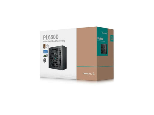 DeepCool PL650D Netzteile - 650 Watt - 120 mm - ATX 3.0 - 80 Plus Bronze zertifiziert
