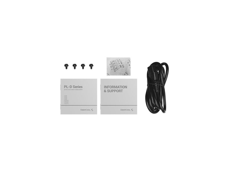DeepCool PL750D Netzteile - 750 Watt - 120 mm - ATX 3.0 - 80 Plus Bronze zertifiziert