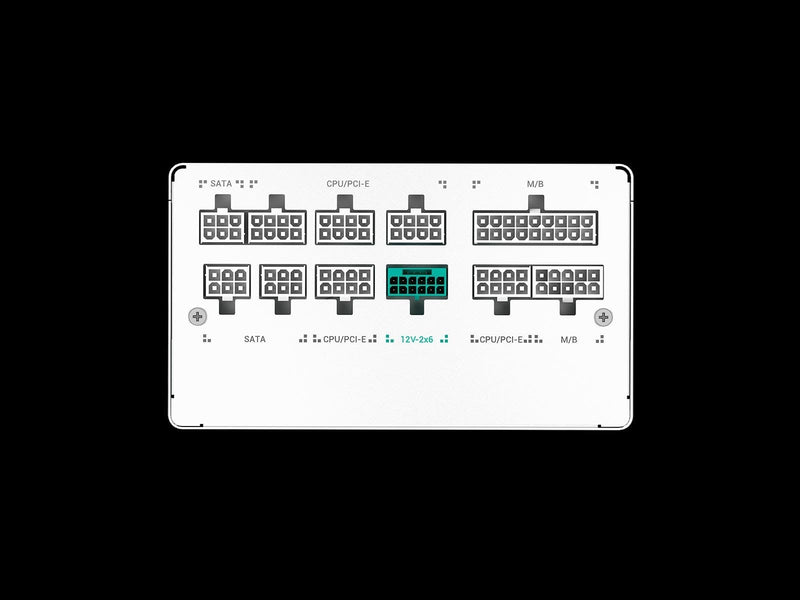 DeepCool PN850M Netzteile - 850 Watt - 120 mm - ATX 3.1 - 80 Plus Gold zertifiziert