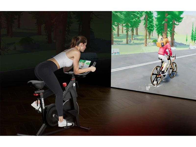 DeerRun S500 Pro Exercise Bike - Black