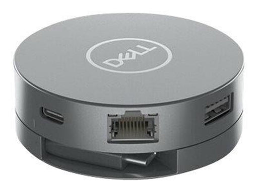 Dell 6-in-1 Multiport Adapter - USB-C - 90W - 1GBE