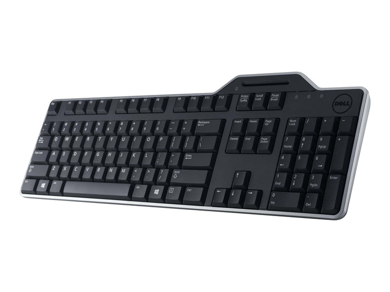Dell KB813 Smartcard - keyboard - US / European (QWERTY) - Tastatur - Englisch - Schwarz