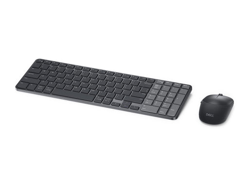 Dell Pro 7 KM746 - keyboard and mouse set - rechargeable compact - AZERTY - French - black Input Device - Tastatur & Maus Set - Französisch - Schwarz