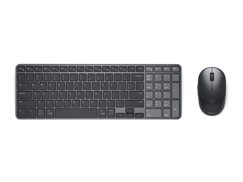 Dell Pro 7 KM746 - keyboard and mouse set - rechargeable compact - QWERTY - Spanish - black Input Device - Tastatur & Maus Set - Spanisch - Schwarz