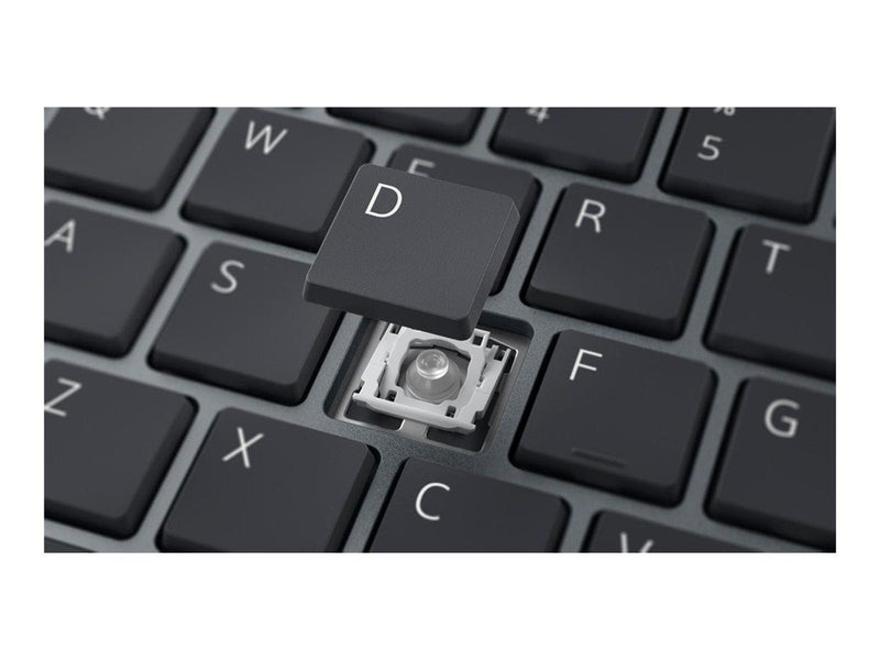 Dell Pro 7 KM746 - keyboard and mouse set - rechargeable compact - QWERTY - Spanish - black Input Device - Tastatur & Maus Set - Spanisch - Schwarz