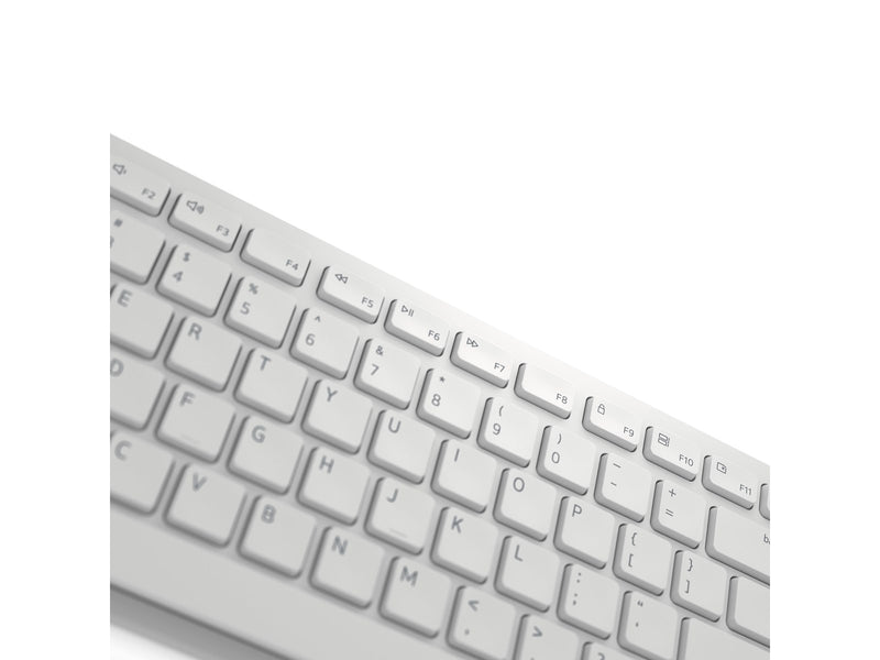 Dell Pro Keyboard and Mouse - KM5221W - Tastatur & Maus Set - Nordic ISO - Weiss