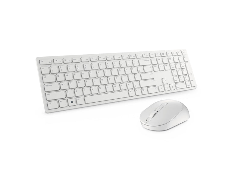 Dell Pro Keyboard and Mouse - KM5221W - Tastatur & Maus Set - Nordic ISO - Weiss