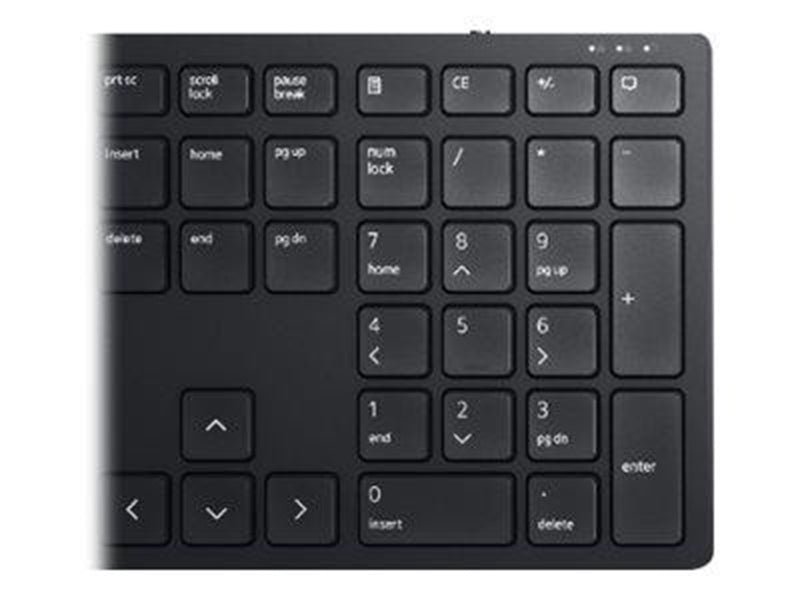 Dell Pro Wireless Keyboard and Mouse / 580-AJRC (US International) - Tastatur & Maus Set - Universal - Schwarz