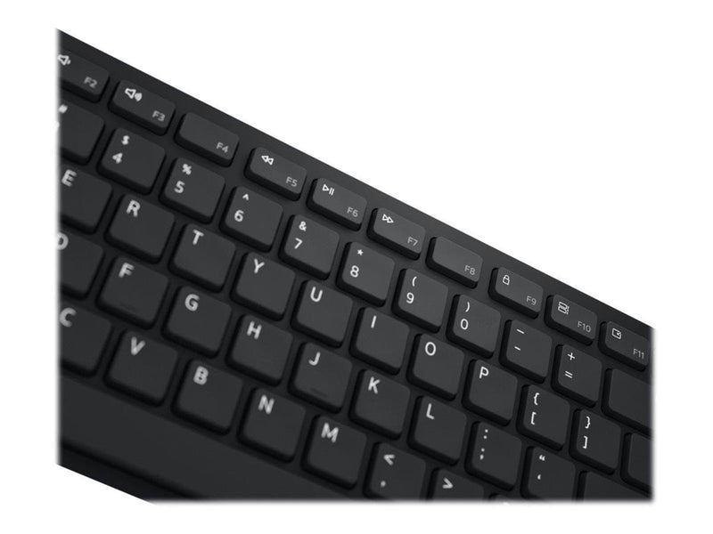 Dell Pro Wireless Keyboard and Mouse / 580-AJRC (US International) - Tastatur & Maus Set - Universal - Schwarz