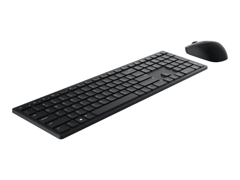 Dell Pro Wireless Keyboard and Mouse / 580-AJRC (US International) - Tastatur & Maus Set - Universal - Schwarz