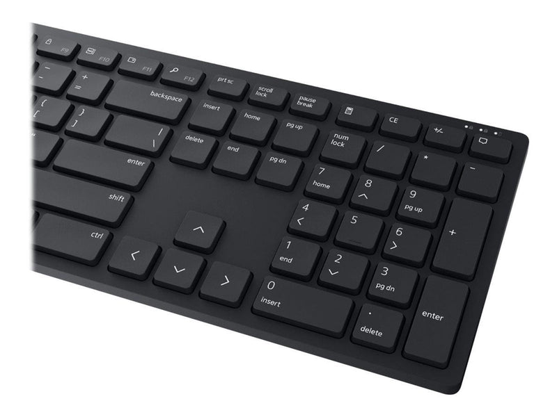 Dell Pro Wireless Keyboard and Mouse / 580-AJRC (US International) - Tastatur & Maus Set - Universal - Schwarz