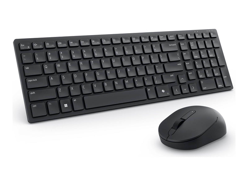 Dell Silent Keyboard and Mouse KM555 - keyboard and mouse set - QWERTY - Spanish - black Input Device - Tastatur & Maus Set - Spanisch - Schwarz