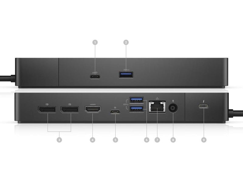 Dell Thunderbolt Dock WD19TBS - docking station - USB-C / Thunderbolt 3 - 10Mb LAN