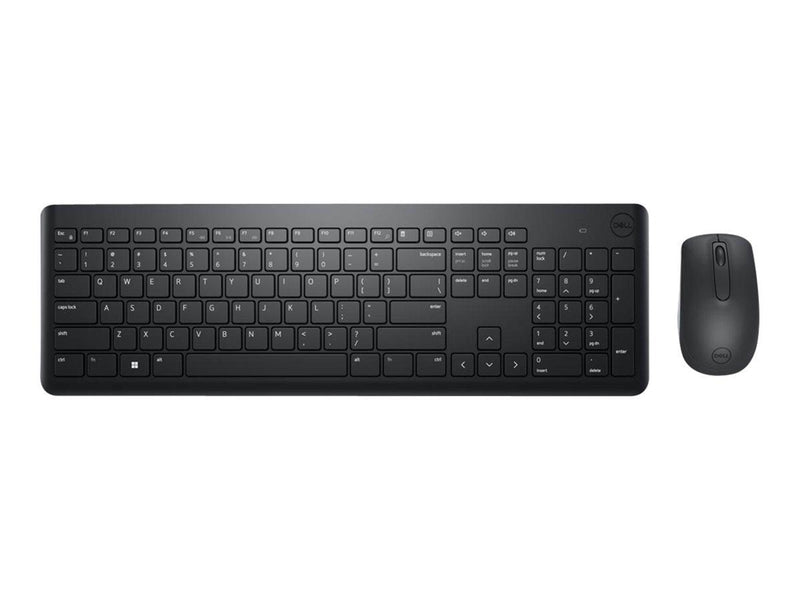 Dell Wireless Keyboard and Mouse KM3322W - keyboard and mouse set - QWERTY - Spanish - black Input Device - Tastatur & Maus Set - Spanisch - Schwarz