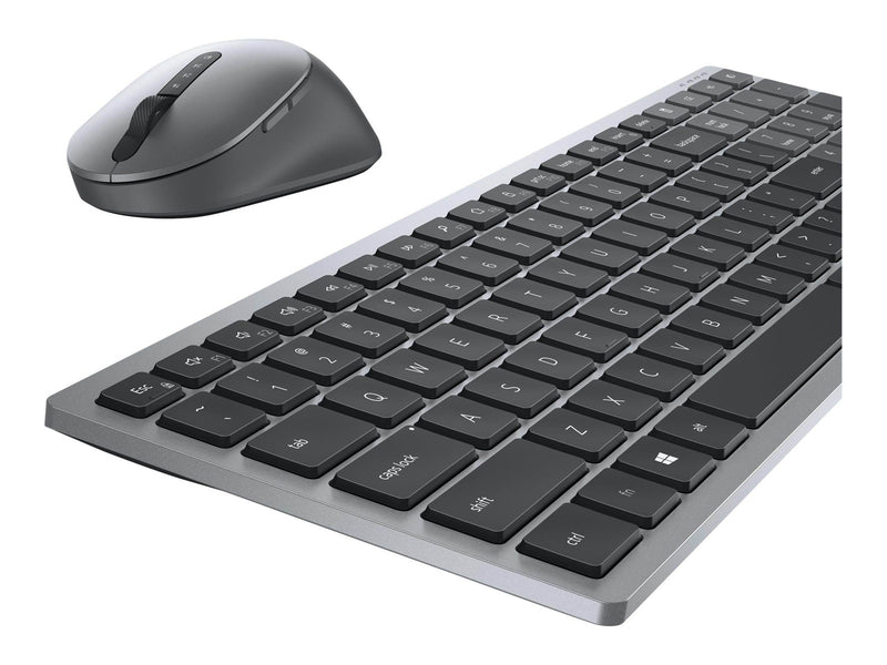 Dell Wireless Keyboard and Mouse - Tastatur & Maus Set - Deutsch - Grau