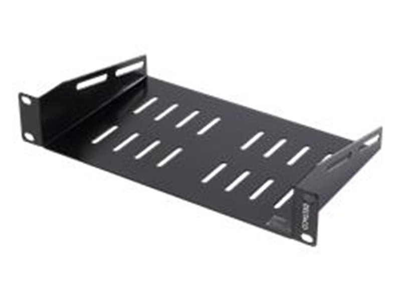 Deltaco 10" Fixed Shelf Black