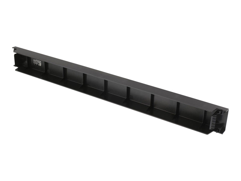 Deltaco 19-8 19" 1U plastic cover patch panel screw-free installation black