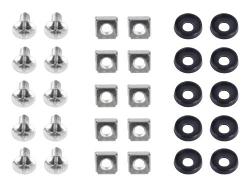 Deltaco 19-M611 - M6 Screw Set (10-pack)