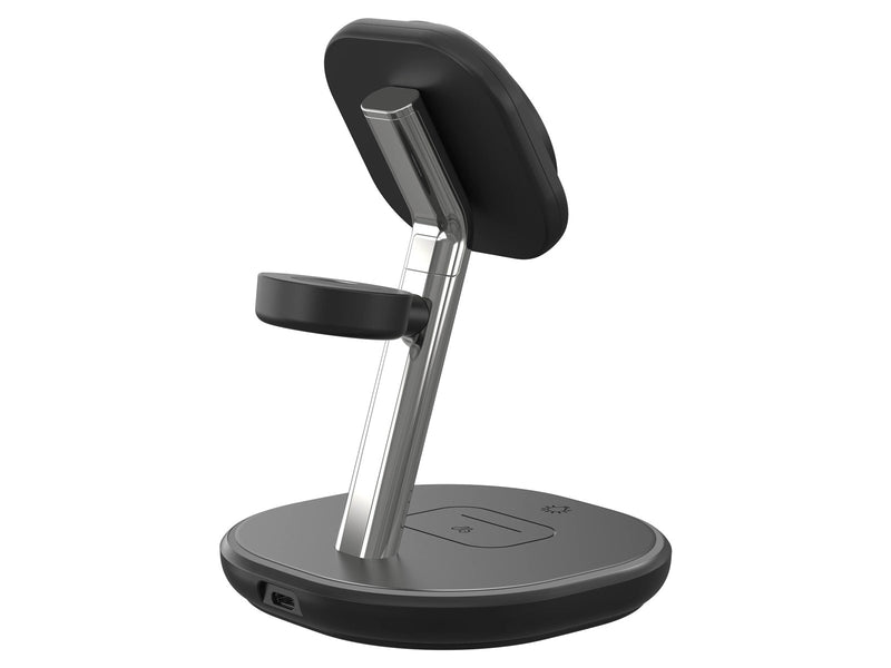 Deltaco 3-in-1 magnetic wireless charging Stand