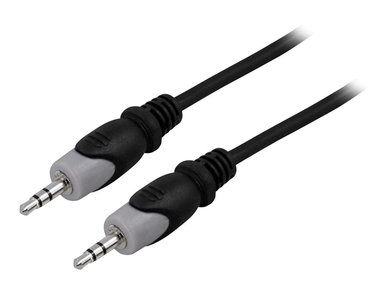 Deltaco 3.5mm male to 3.5mm male audio cable 5 m