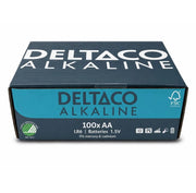 Deltaco AA alkaline (100-Pack)