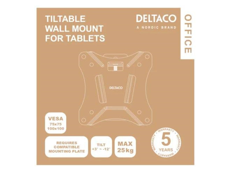 Deltaco ARM-0510 Wall Mount - Max 25 kg - recommended for 27"