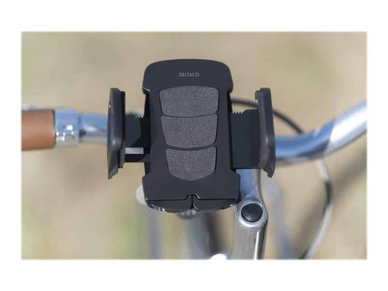 Deltaco ARM-B100 - bike holder for mobile phone - detachable holds up to 300g