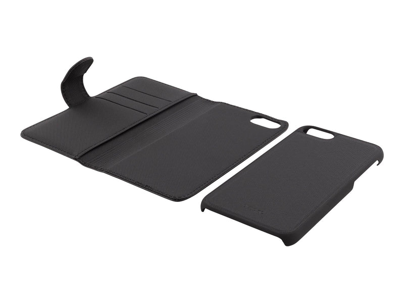Deltaco Apple iPhone 6/6s/7/8/SE Wallet Case 2-in-1 - Black