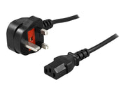 Deltaco DEL-109UK-10 - power cable - BS 1363 to power IEC 60320 C13 - 2 m