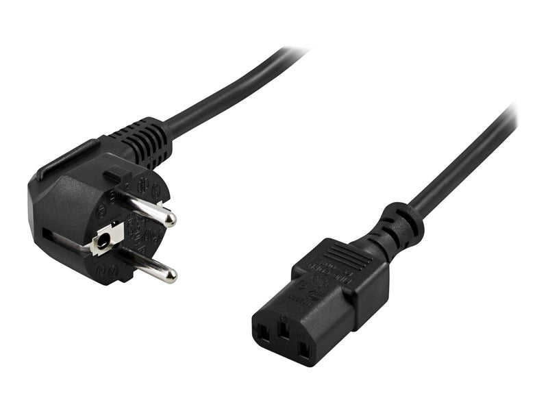 Deltaco DEL-111C - power cable - power CEE 7/7 to power IEC 60320 C13 - 7 m