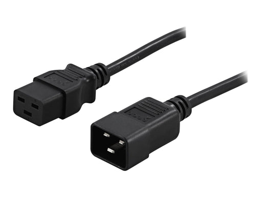 Deltaco DEL-112NA - power extension cable - IEC 60320 C19 to IEC 60320 C20 - 2 m