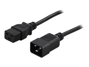 Deltaco DEL-112PA - power extension cable - IEC 60320 C19 to IEC 60320 C20 - 3 m