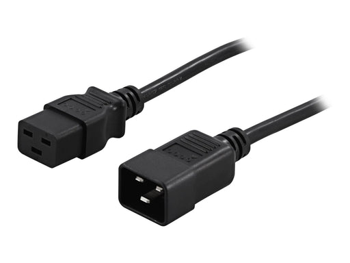 Deltaco DEL-112PA - power extension cable - IEC 60320 C19 to IEC 60320 C20 - 3 m