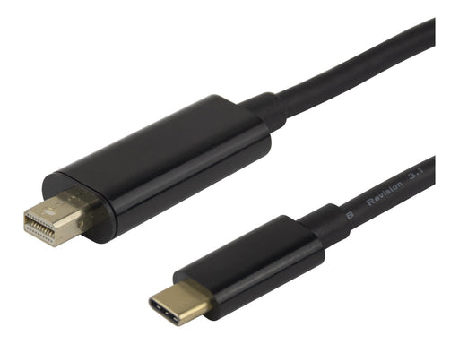 Deltaco - DisplayPort cable - USB-C to Mini DisplayPort - 2 m