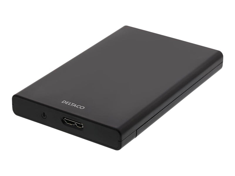 Deltaco Externt hårdiskkabinett USB 3.0 skutbar