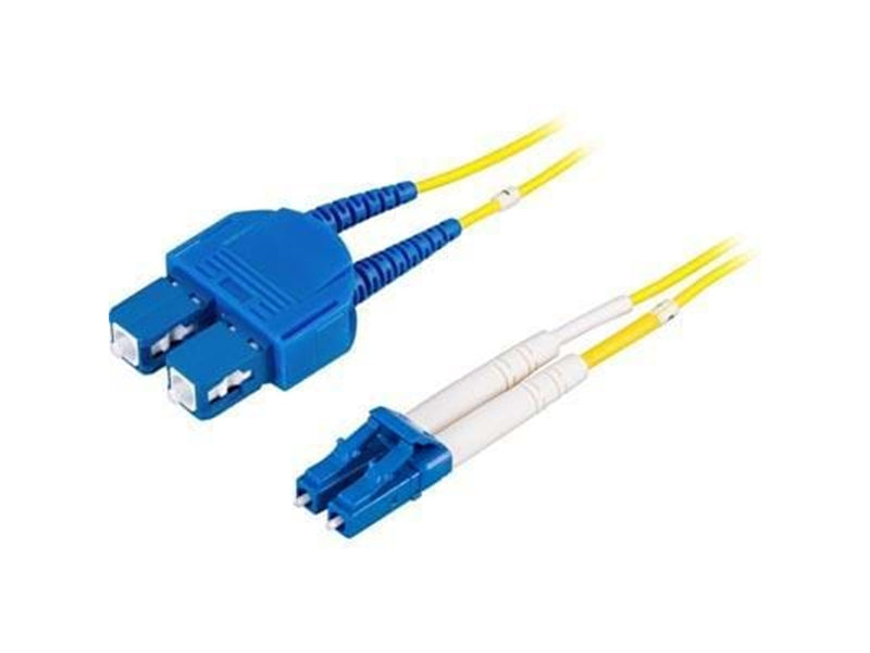 Deltaco Fiberkabel LC - SC duplex 1m