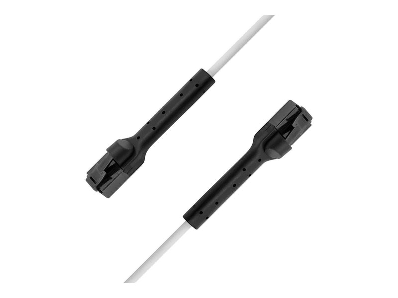 Deltaco Flex-Boot patch cable - 1 m - white - Weiß - 1m