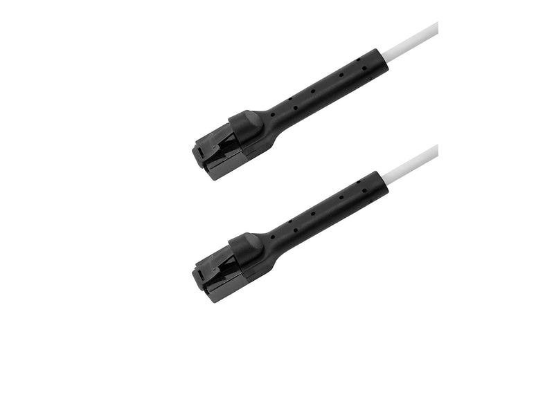 Deltaco Flex-Boot patch cable - 2 m - white - Weiß - 2m
