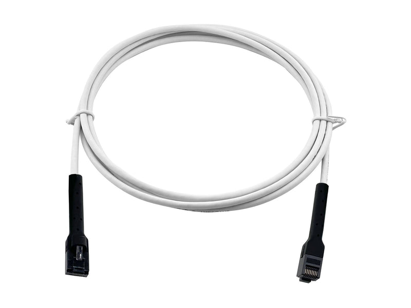 Deltaco Flex-Boot patch cable - 2 m - white - Weiß - 2m