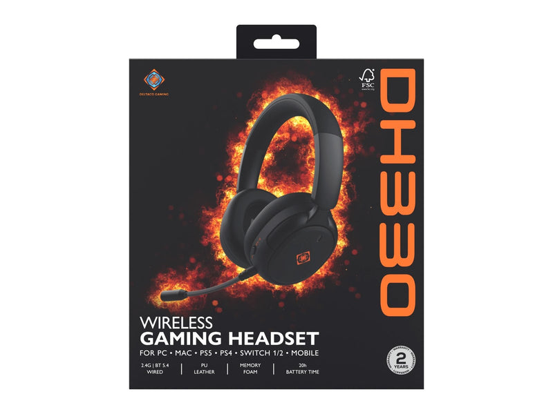 Deltaco GAMING DH330 Wireless Headset